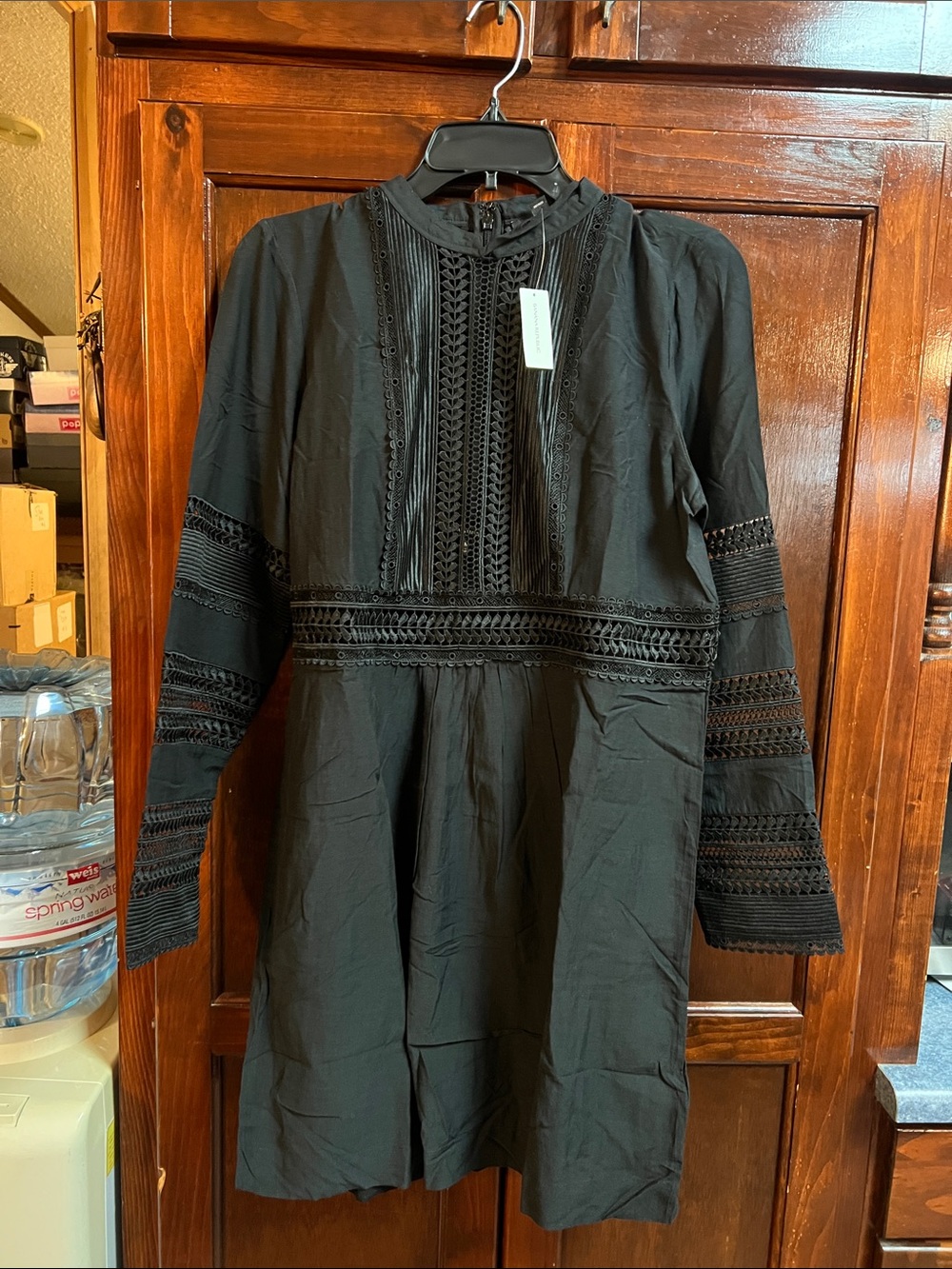 Women’s size 8 banana republic DIORA mini dress black